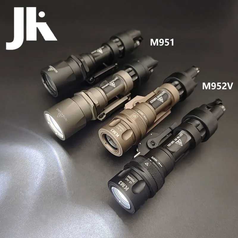 Tactical M952V LED Light Scout Flashlight Weapon Lights With M93 QD Mount Waterproof For Rifle Constant Momentary Strobe Output W250722
