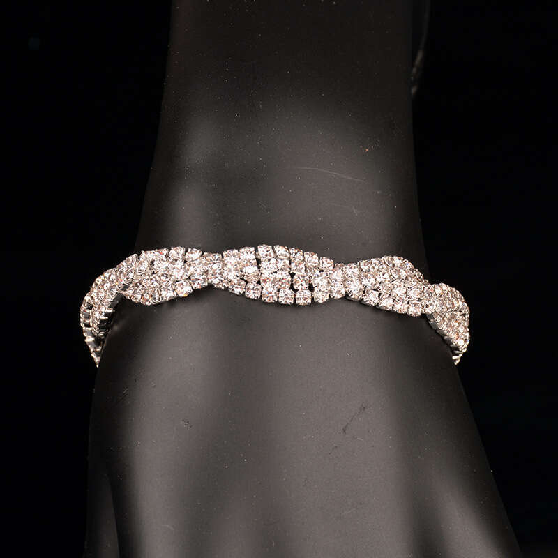 Jewelry for Women Factory New Versatile Personality Rhinestone Bracelet Fashion Simple