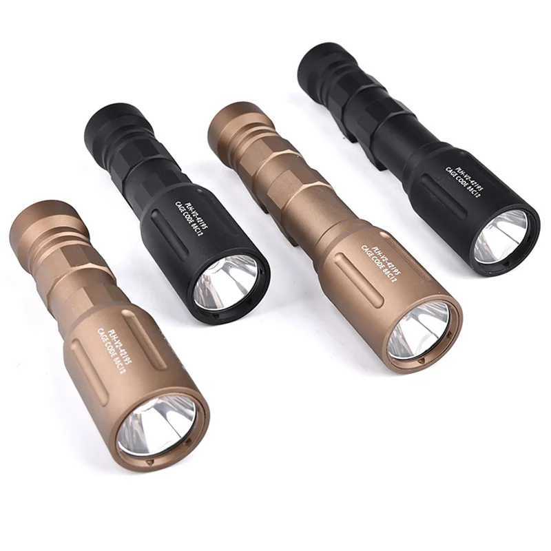 Tactical PLHv2-18650 Single/Dual Battery Version Flashlight Hunting Scout Light WADSN Metal PLH-v2 Tactical Weapon Spotlight W250722