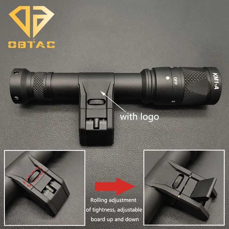 300V 600V Tactical Flashlight M600 M300 Lamp White LED Strobe Fits 20mm Rail Airsoft Hunting Rifle Weapon Scout Light W250722