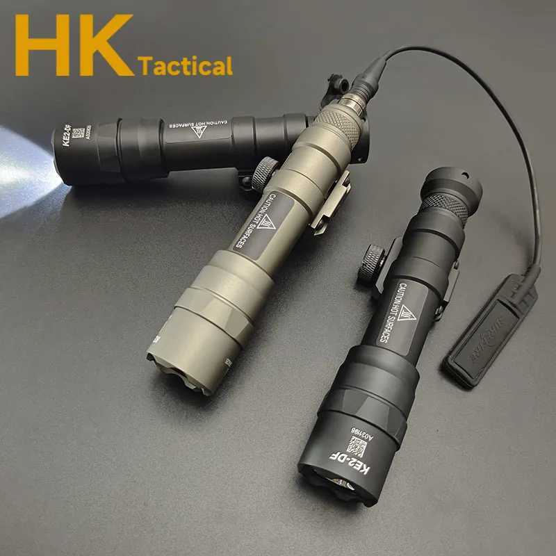 Tactical 1400 Lumen M300 M600DF Momentary/Constant High Power LED Strong Light Flashlight With Weapon Light SF Remote Switch W250722