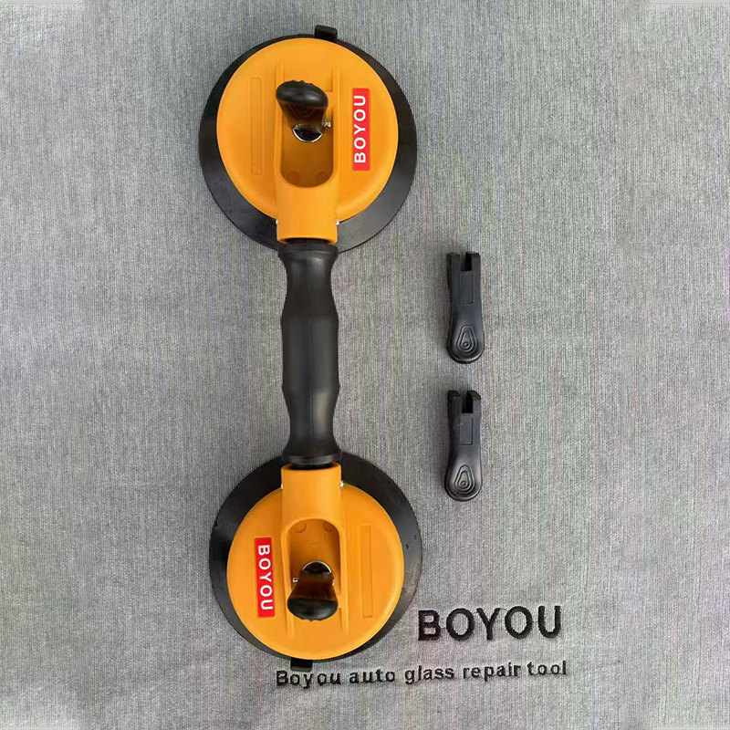 Automotive Glass Double Grasp Suction Cup Disassembly and Handling Curved Suction Cup Strong Heavy duty Glass Moving Artifact