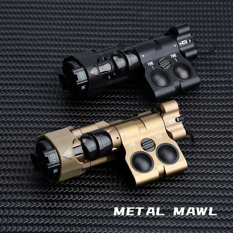 WADSN Tactical Mawl C1 Aluminum Metal Red Green Laser IR Infrared LED Flashlight Scout Light for 20mm Pic Picatinny Rail AR15 W250722