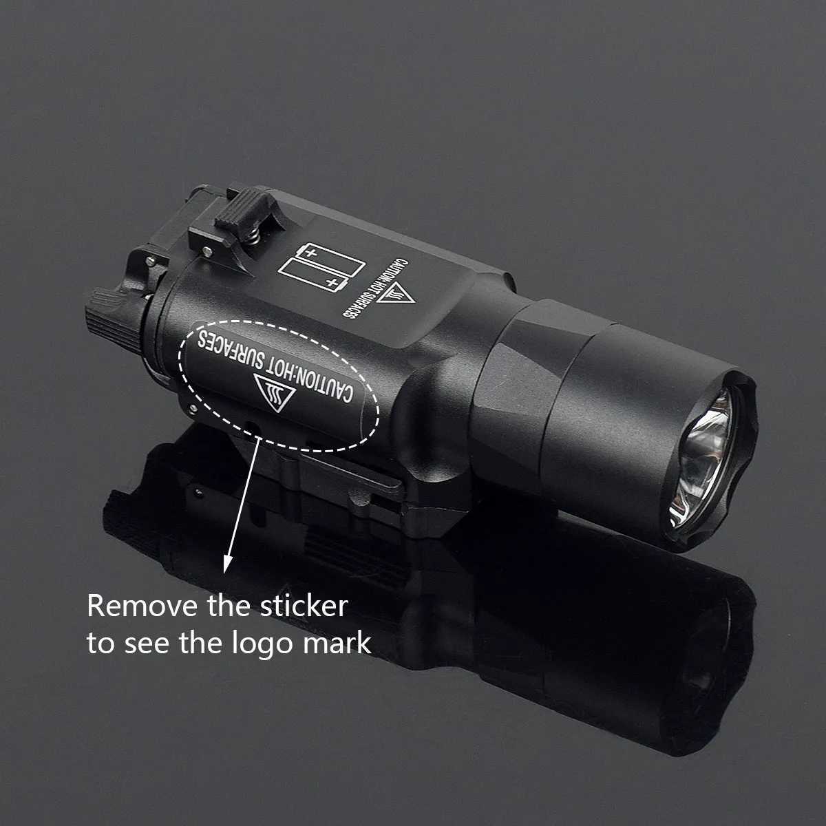 Tactical Surefire X300 Ultra X300U X300V XH35 Metal Pistol Gun Strobe LED Light Fit 20mm Rail Airsoft Glock 17 19 Weapon Lights W250722