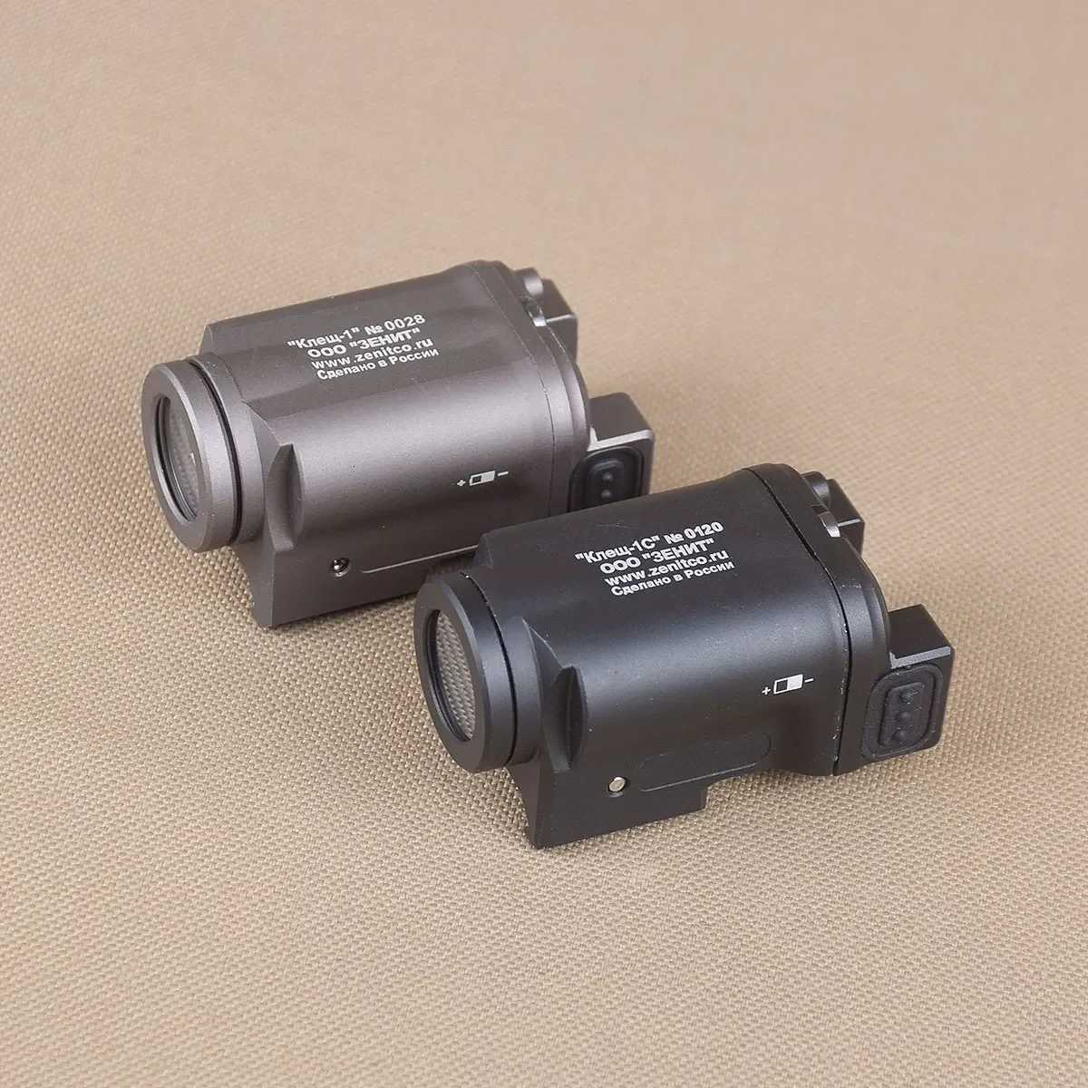 Tactical Zenitco Klesch-1S GEN.2.0 Weapon Gun Light Constant Strobe Momentary Output Hunting Pistol Glock17 Scout Flashlight W250722