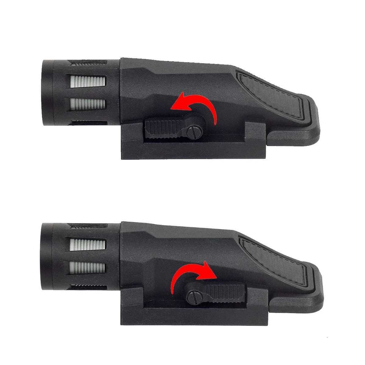 Tactical WML APL Long Short INFORCE Nylon Rifle Pistol Gun Strobe LED Light Fits 20mm Rail Airsoft Weapon Hunting Flashlight W250722