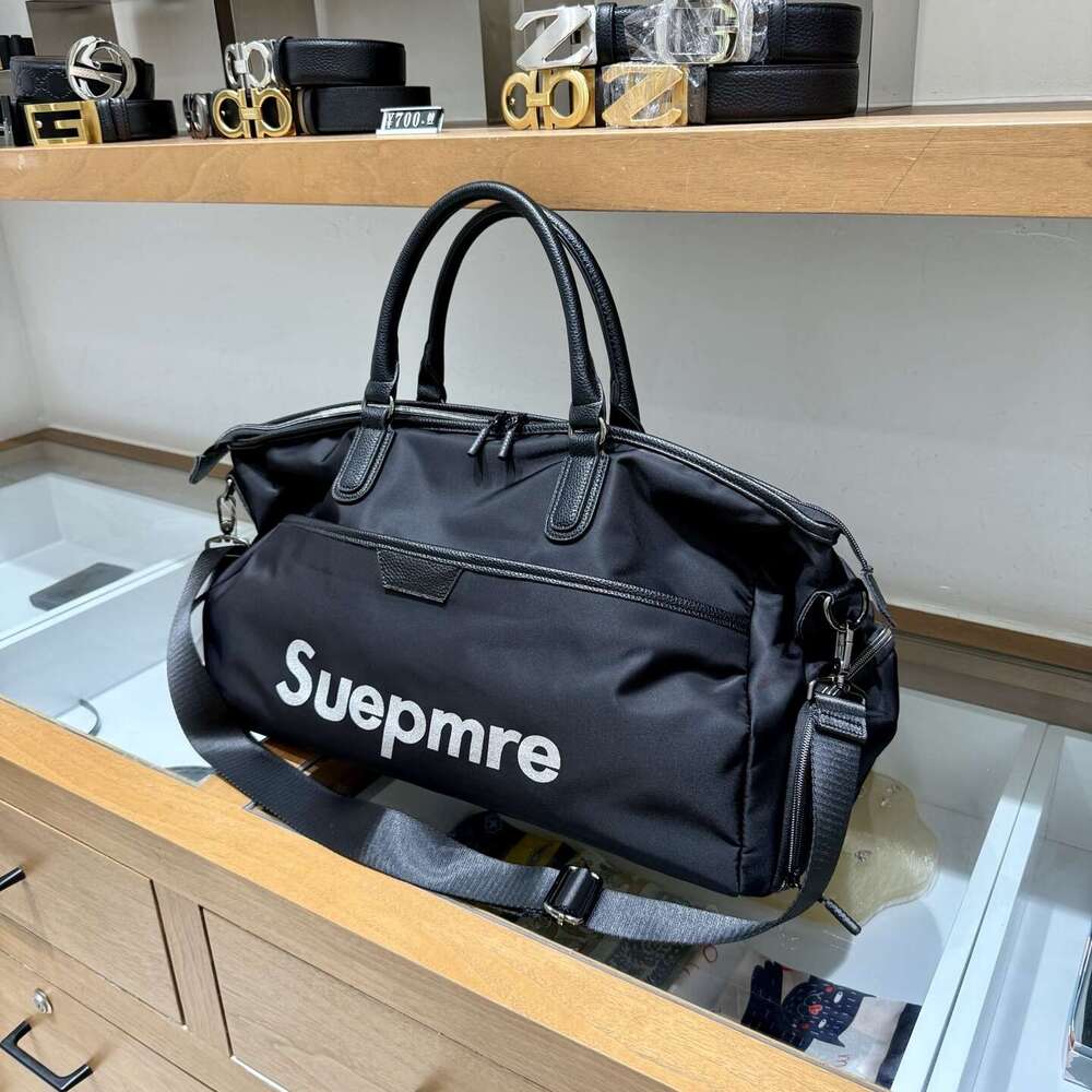 Large Capacity Travel Duffel Bag | Durable NylonMulti Pocket Design | Ideal for Gym Weekend Trips | Stylish SuepmreSports Bag