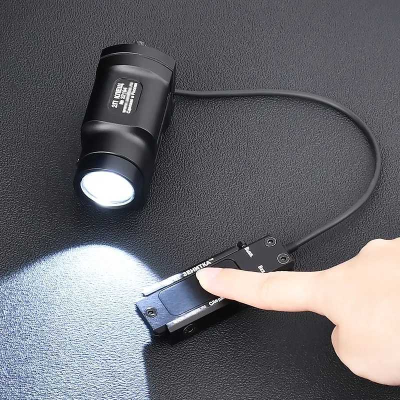 Zenitco K-2P Tactical Metal Gen 2 Klesch 2P AK-SD Weapon Light Fit 20mm Rail With Switch Strobe Hunting Led Powerful Flashlight W250722