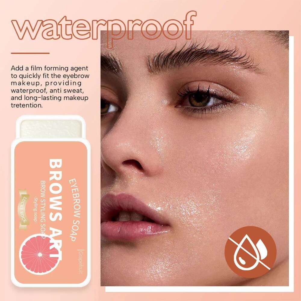 4-color wax, gel, waterproof, natural, long-lasting, transparent soap, eyebrow styling cream X250722