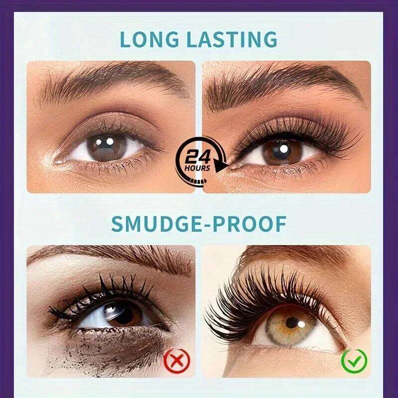 1PC 5D ultimate curling eye black, waterproof durable, natural and thick, lasting makeup X250723
