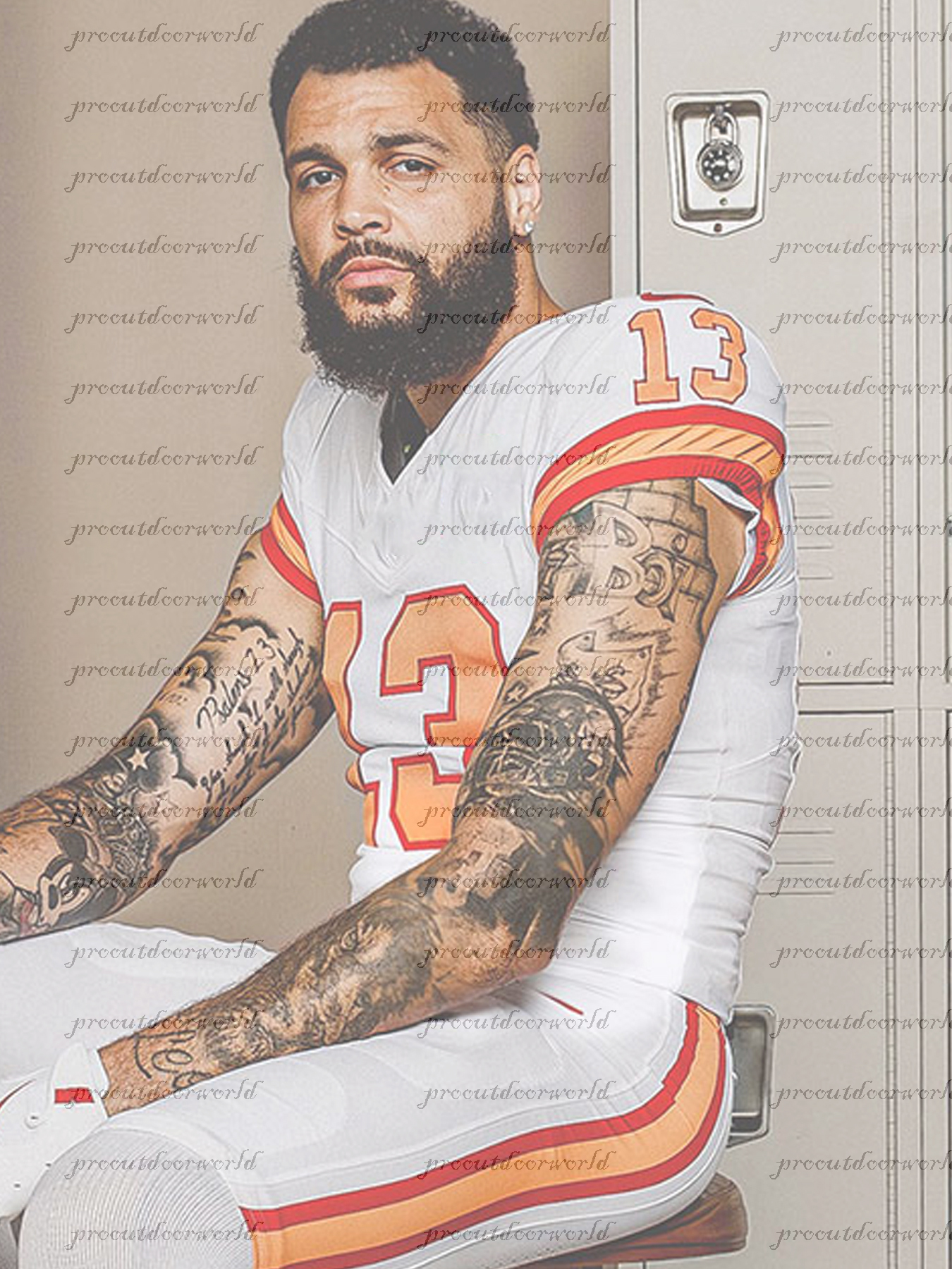 6 Baker Mayfield 2025 Football Jerseys 13 Mike Evans 12 Brady 7 Bucky Irving David Reddick Chris Godwin Jr. 2 Emeka Egbuka Vita Vea McLellan Alstott C