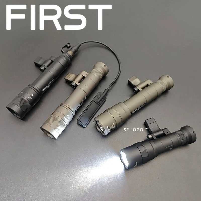 Sotac Tactical Airsoft SF M640 M640DF M640V M340V M340C Light Outdoor Rifle Flashlight Weapon Light LED Flashlight Fits 20mm Rail W250722