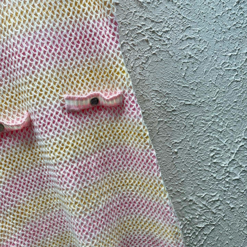 Hot Pink Knitted Women Designer Sleeveless Midi Dress Street Style Vacation Birthday Party Dresses