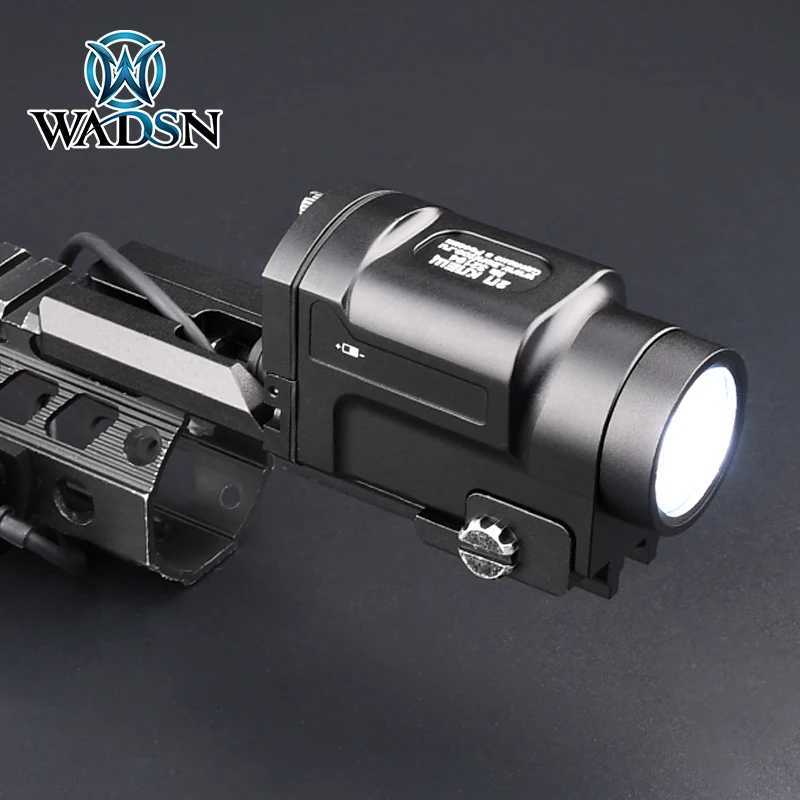 2P-KLESH Tactical Flashlight AK-SD GEN 2 AK47 AK74 LED Strobe Weapon Light Momentary With Remote Switch W250722