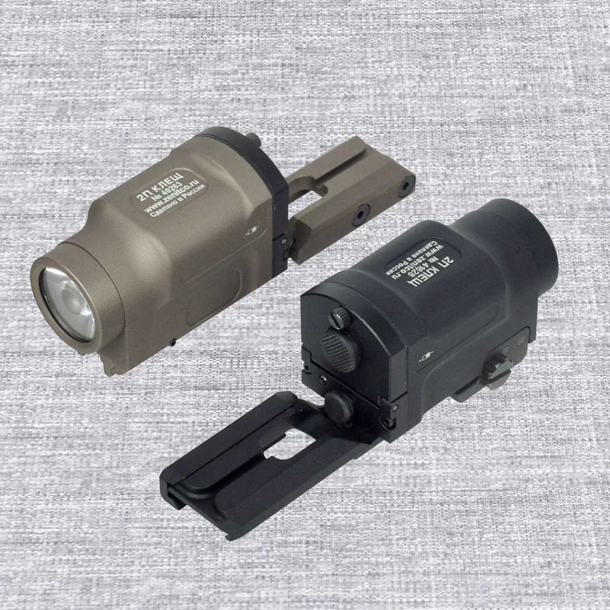 Tactical Metal Zenitco New AK-SD KLESCH-2U Weapon Gun Flashlight AK47 AK74 LED Strobe Hunting Airsoft Rifle Light Fits 20mm Rail W250722