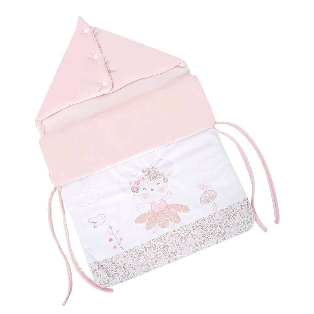 Wholesale New Design Cotton Breathing Printed Zipper Baby Sleeping Bag