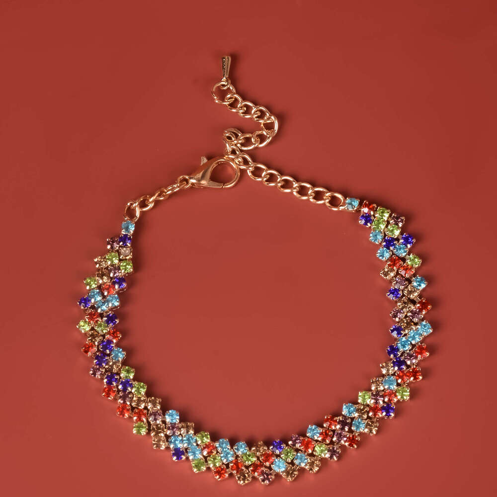New Korean Style Rhinestone High-End Women's Bracelet Jewelry Versatile Simple Accessories Factory