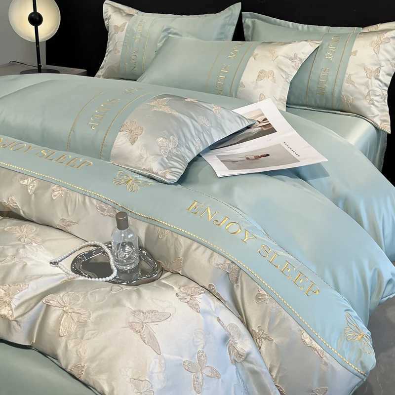 Silk Like Bedding Set White Duvet Cover Set Soft Lightweight Polyester Satin Comforter Cover Hotel Silky Bedding Sets Queen XJ250619