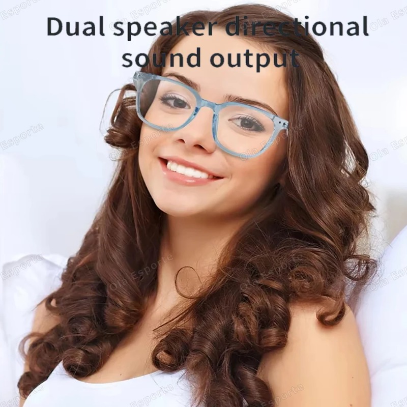2025 AI Smart Glasses color-changing lenses Bluetooth Call Music multifunctional transparent Sunglasses anti-blue light glasses
