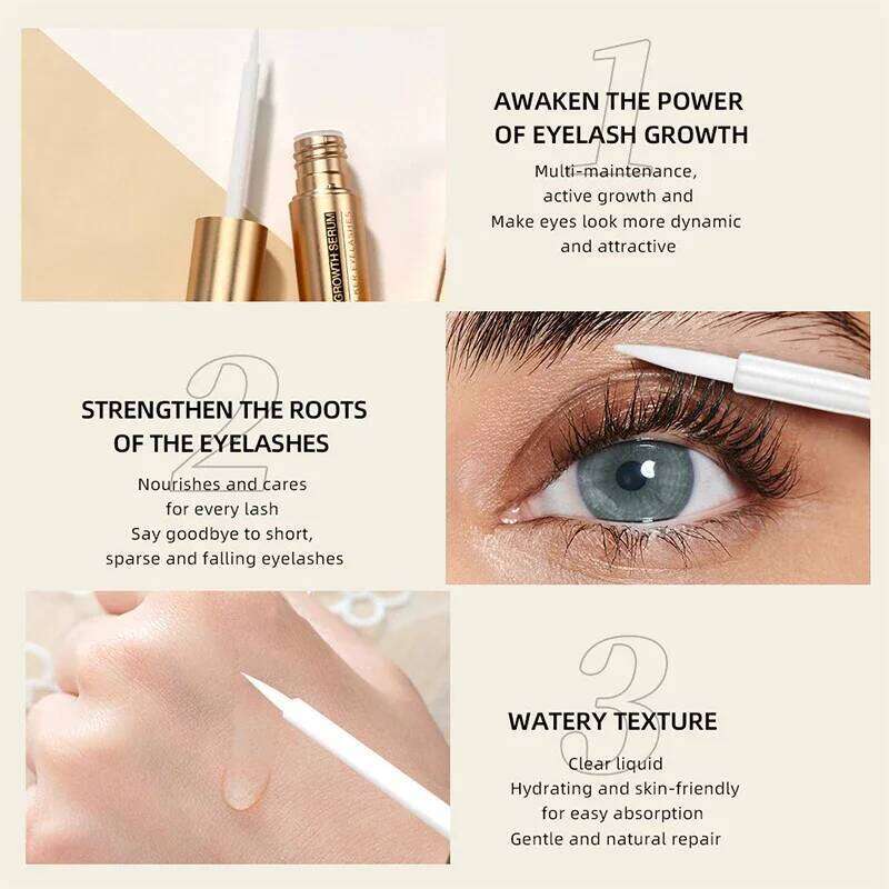 The nutrient rich liquid can make eyelashes fuller stronger, enhance the curling effect, and create a charming daily X250722