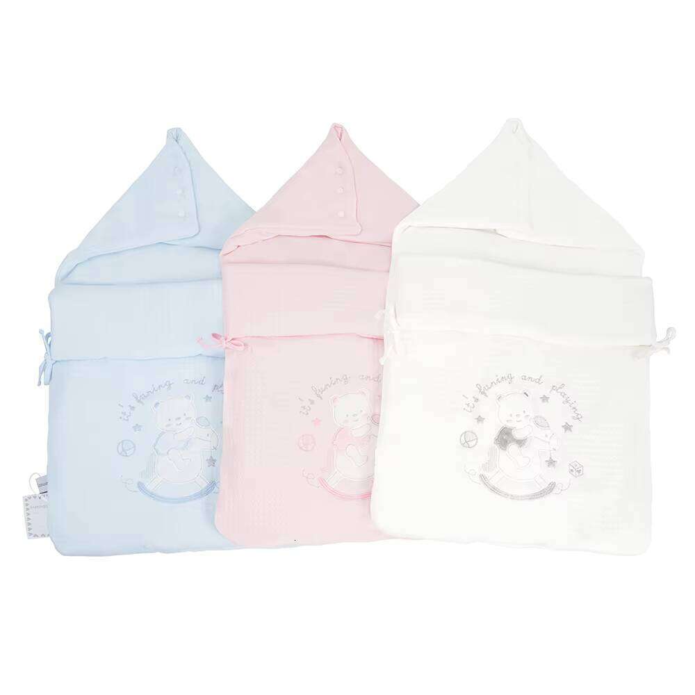 2024 Newborn Autumn & Winter Wrap Hooded 0-6 Months Baby Sleeping Bags