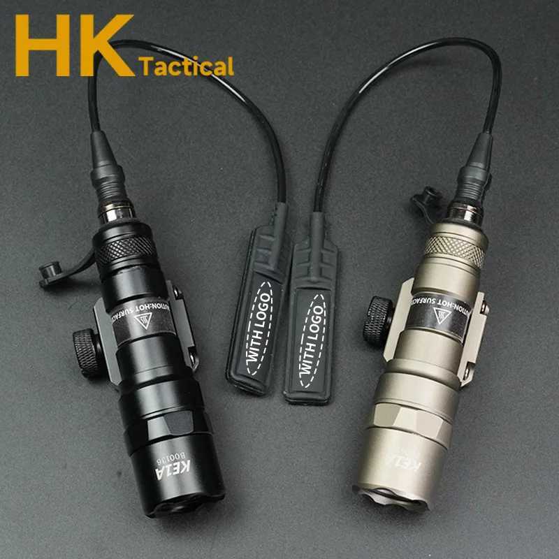 Airsoft Tactical Flashlight Gear M300B M600B Outdoor Hunting Scout Light For 21MM Picatinny Rail With SF Lights Up The Tailgate W250722