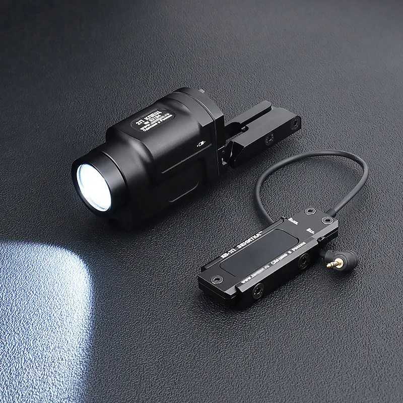 Zenitc K-2P Klesch 2P Ak-Sd Powerful Airsoft Strobe Flashlight Ar15 Rifle Weapon Gun Light Scout Torch Fit 20mm Picatinny Rail W250722