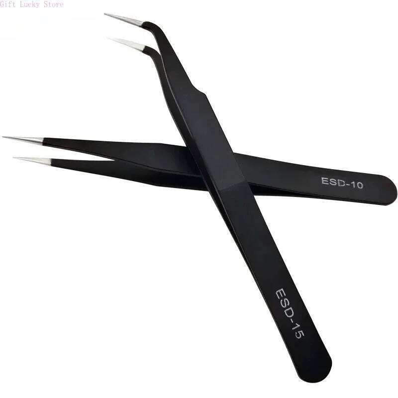 1PC Stainless Steel Curved Straight Eyebrow False Eyelash Nail Art Extension Makeup Tool Eeyelashes Tweezers Eyelash Curler X250723