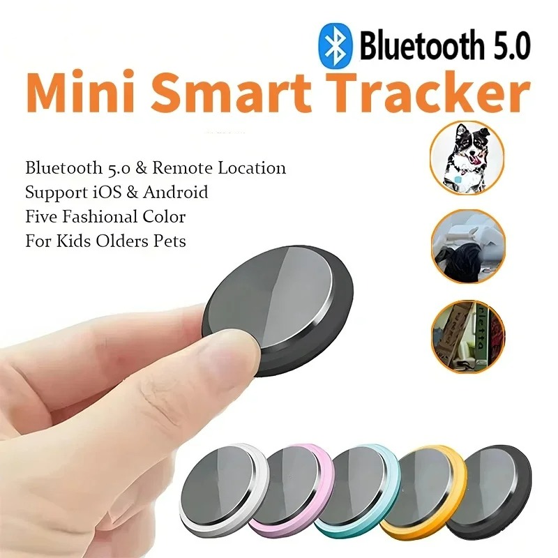 New Mini Intelligent GPS Alarm Tracker Finder Smart Locator Anti Loss Pet Reminder Wallet Bluetooth Portable Detector Airtag Locator
