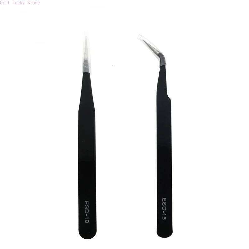 1PC Stainless Steel Curved Straight Eyebrow False Eyelash Nail Art Extension Makeup Tool Eeyelashes Tweezers Eyelash Curler X250723