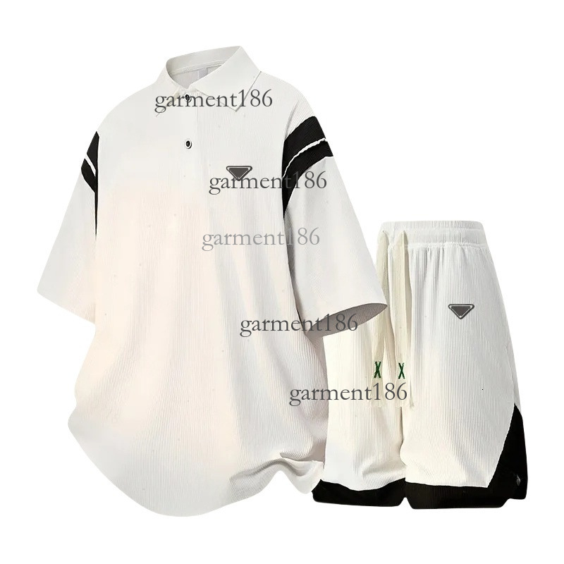 Designers Mens Tracksuits Fashion Brand Men Suit Spring Autumn Womens Two-Piece Sportswear Casual Style Suits Shorts t shirts 124