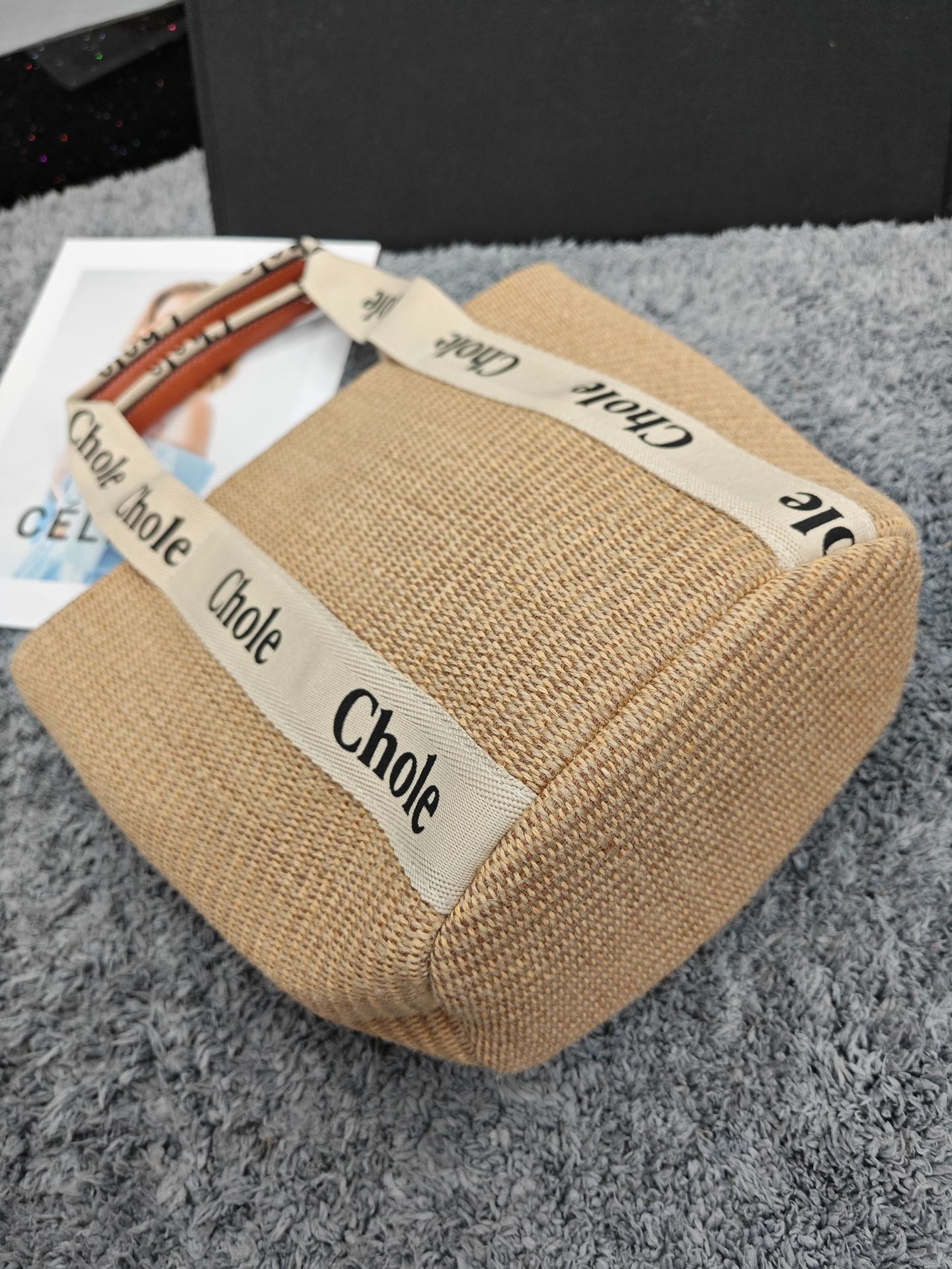 Seaside woven bags straw summer vegetable basket bags beach vacation women's new fashionable and Instagram popular styles 2025s