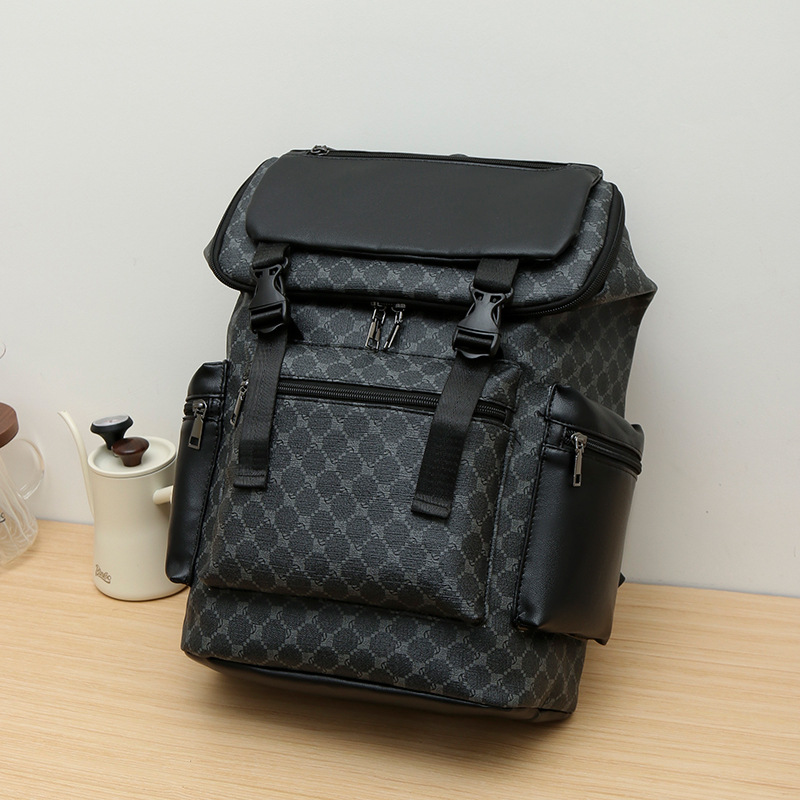 Men's business backpack high sense fashion travel backpack large capacity backpack waterproof shoulder computer bag