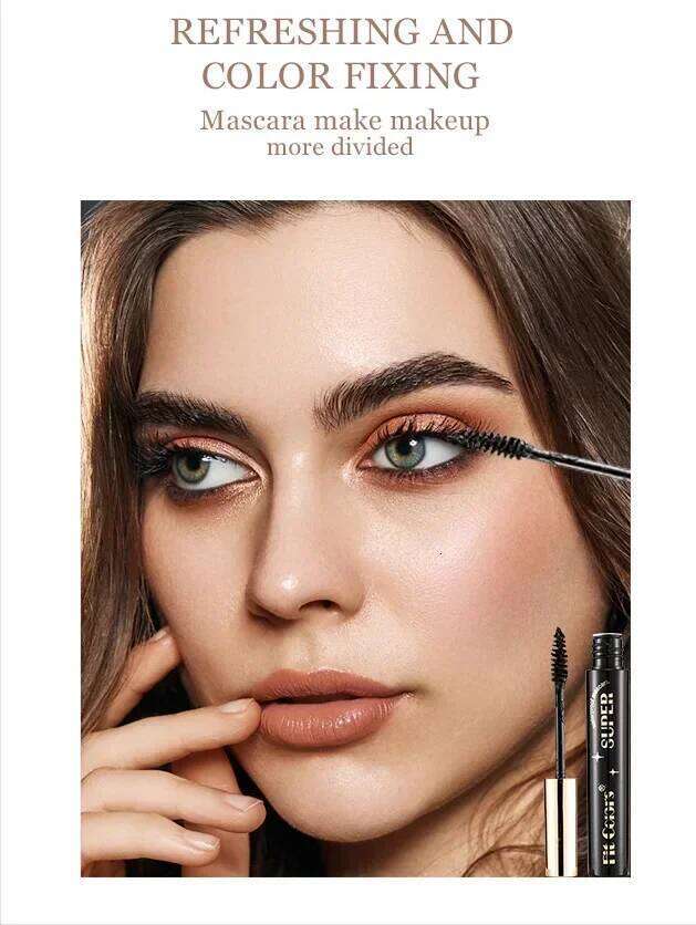 14 Color Mascara Thick Curl Waterproof Non-sdding Stage Makeup Natural Lasting ple White Red X250722