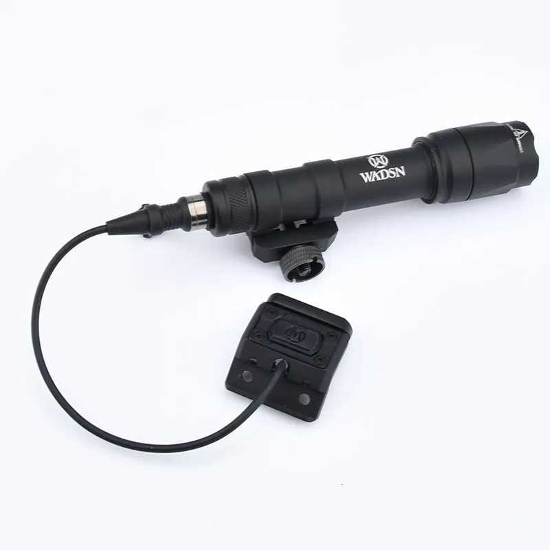 WADSN Airsoft Tactical M600C M300A Flashlight Hunting Weapon Scout Light With Modbutton Pressure Remote Switch Fits 20MM Rail W250722