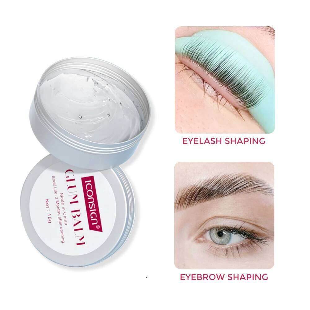 ICONSIGN Glue Balm For Lash Lifting Fast Fixing Shape Eyelash Brow Lashes Lift Waterproof Wax Beauty Makeup Tools X250722