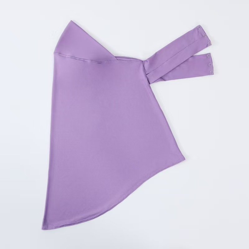 T1285 new Japanese and Korean candy color solid color chiffon scarf silk shawl