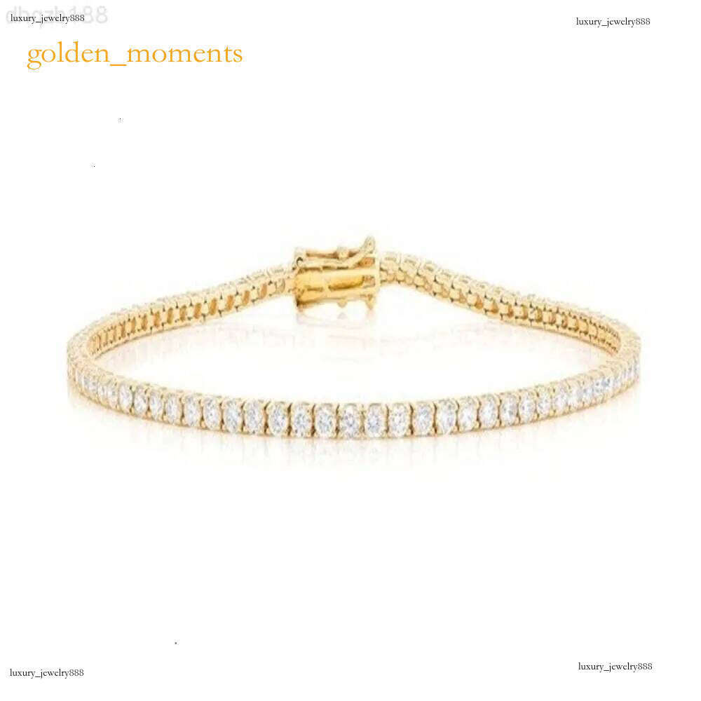 Wholesale Factory Price 6pt Prong Set Natural Dia Tennis Hip Hop Jewelry Good Quality Bracelet