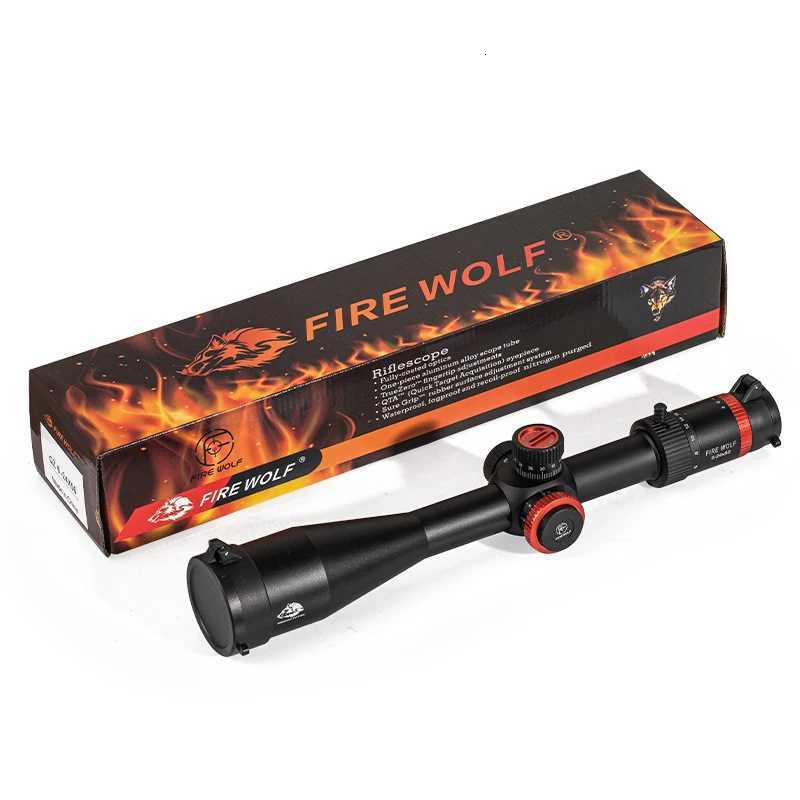 Fire Wolf QZ 6-24X50 FFP Hunting Tactical Optical Sight Sniper Rifle Scope Airsoft Accessories Spotting Scope for Rifle Hunting W250723