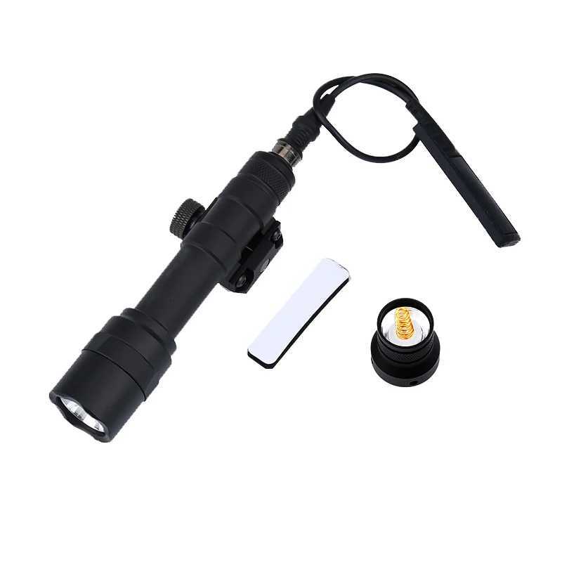 Tactical SF Surefire M600 M600B M600U Flashlight Metal CNC Softair Weapon Light For AR15 M4 M16 HK416 SLR Fits 20mm Picatinny Rail W250722