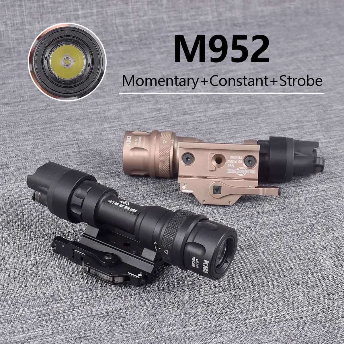 Tactical SF M951 M952 M952V IR Scout Weapon Light Cover Gun LED Flashlight Switch AR15 M4 Rifle Airsoft Torch Hunting Gun Lamp W250722