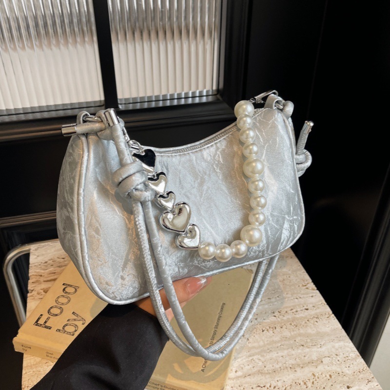 Summer new women's crossbody bag women's fashionable crossbody bag fashionable casual pillow bag commuting bag women's new women's
