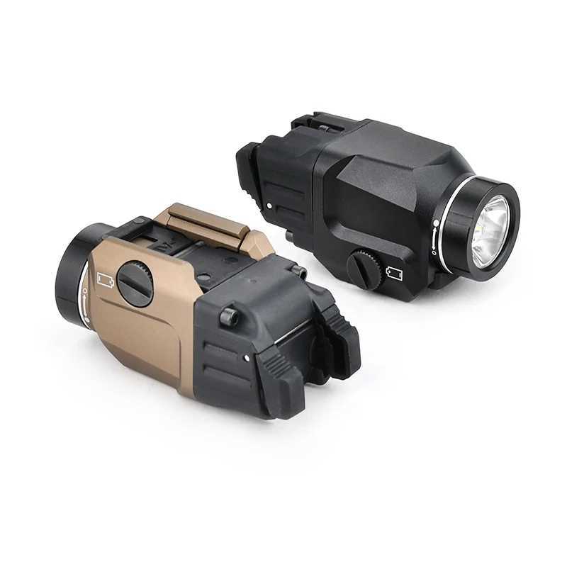 Tactics TR7 TR1 X300 X400 XC1 White Strobe Light Hunting Weapon Pistol Light Airsoft Accessories 20mm Glock 17 Airsoft Rifle PEQ W250722