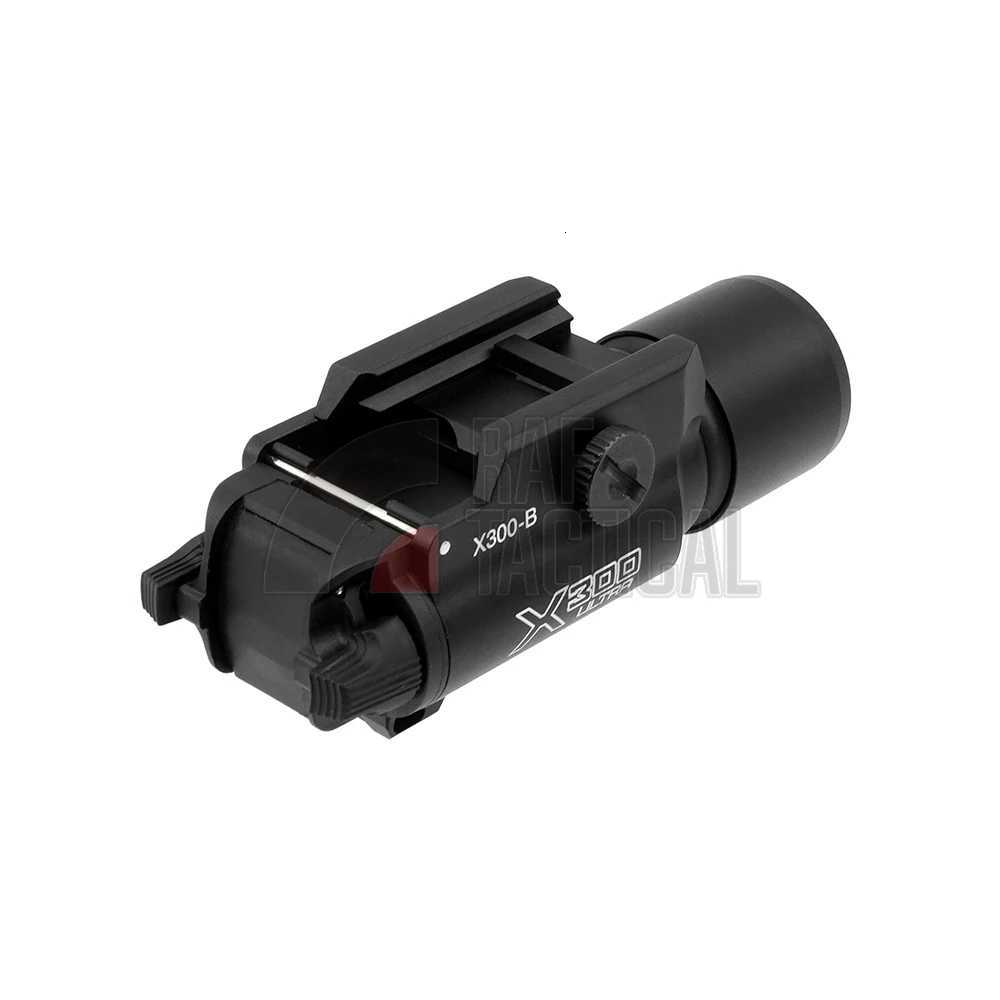 Weapon Light Scout Light SF X300B Tactical Metal Flashlight Ultra 1000 lumens Black and FDE in stock W250722