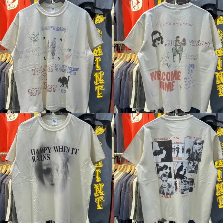 Men's Plus Tees & Polos 2025ss Print Tshirts