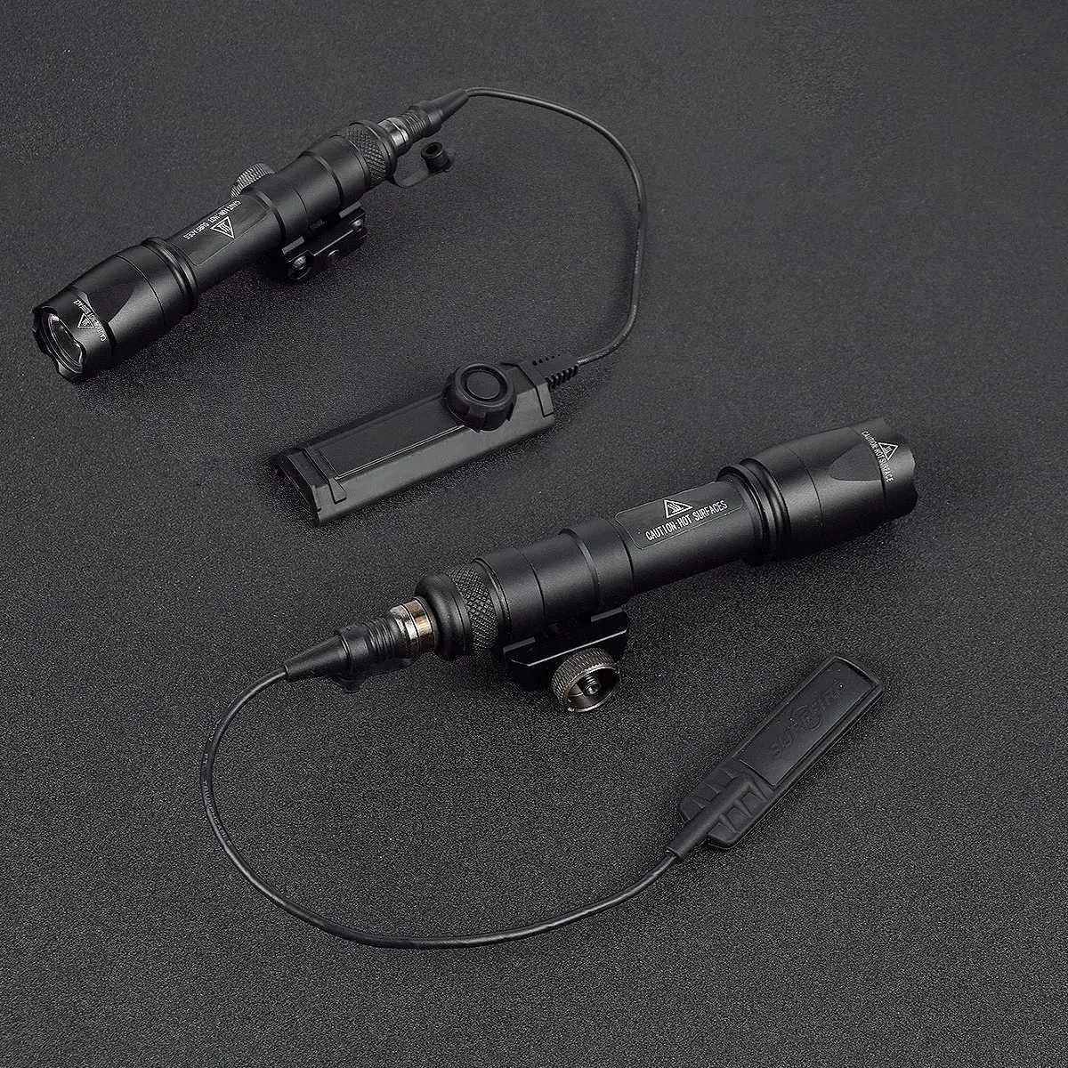 Airsoft SureFire M600 M600B M600C Tactical Weapon Flashlight Hunting Spotlight AR15 Rifle Scout Light Gun Lamp Fits 20mm Rail W250722