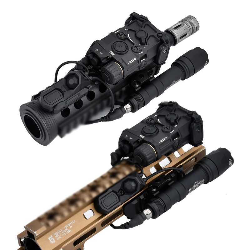 ogl Red Dot Green Blue Ir Laser SF M300A M600C Surefire Flashlight Strobe Led Scout Light Dual Remote Switch For Hunting Weapon W250722