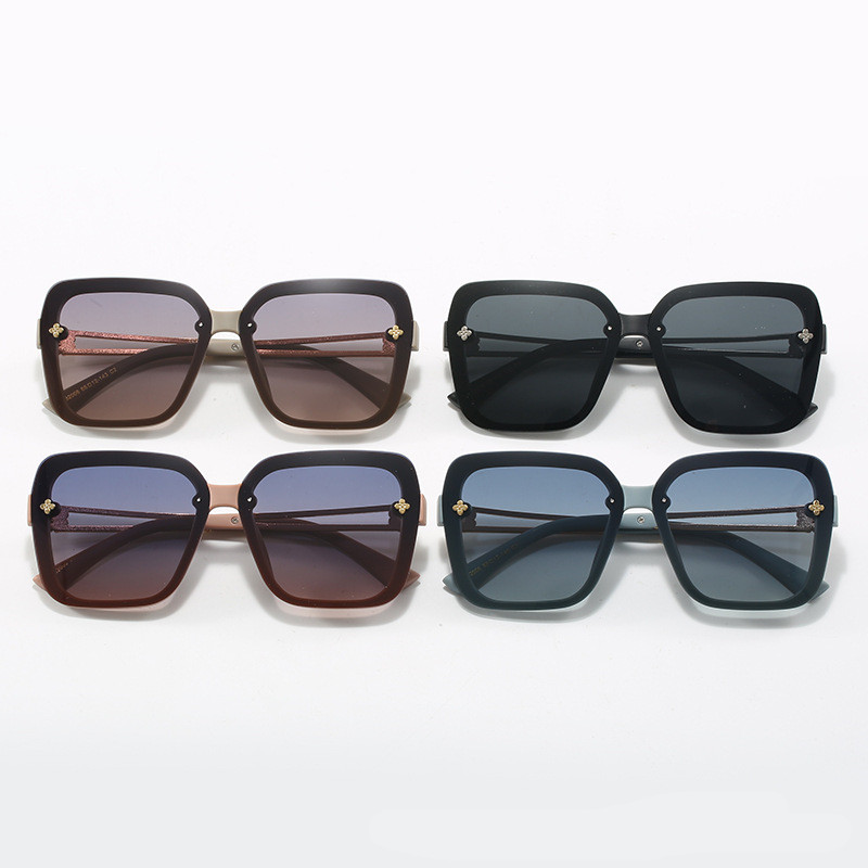 Designer Sunglasses For Women Men Square Frame Sunglasses Fashion Classic Sunglasses Luxury Polarized Goggle Pilot PC Frame Oversized UV400 Eyewear KP