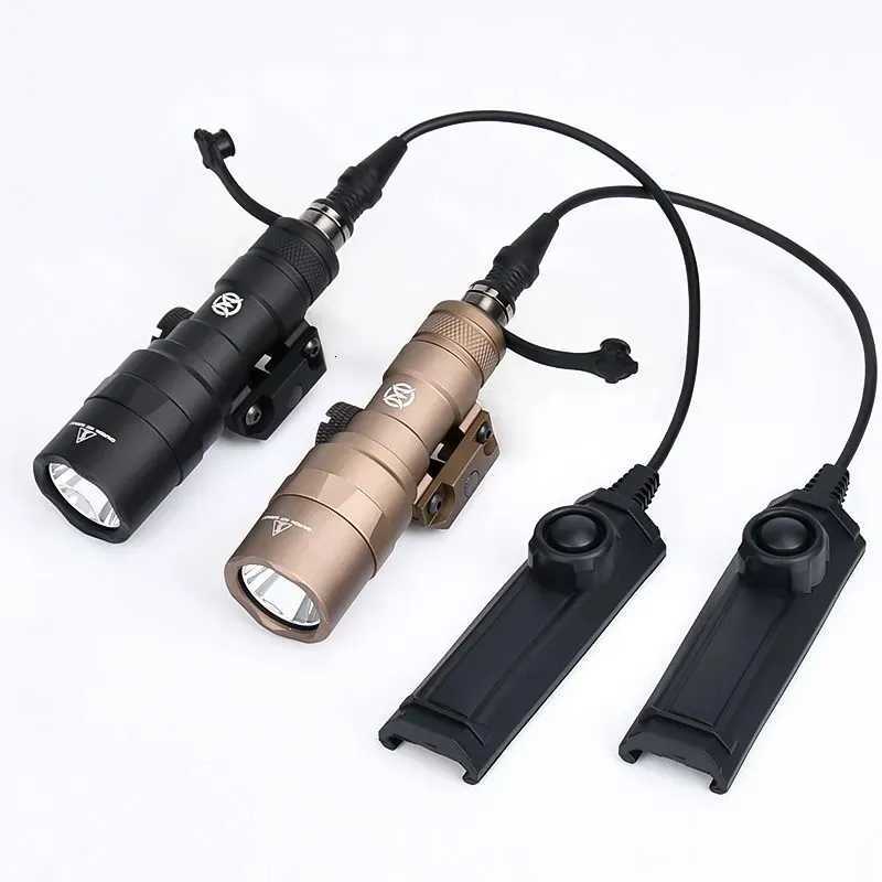 Vadsn M300 M600 Series Surefire M300A M300C Flashlight M600 M600C Hunting Weapon Light Pressure Switch Dual Function Button Sets W250722