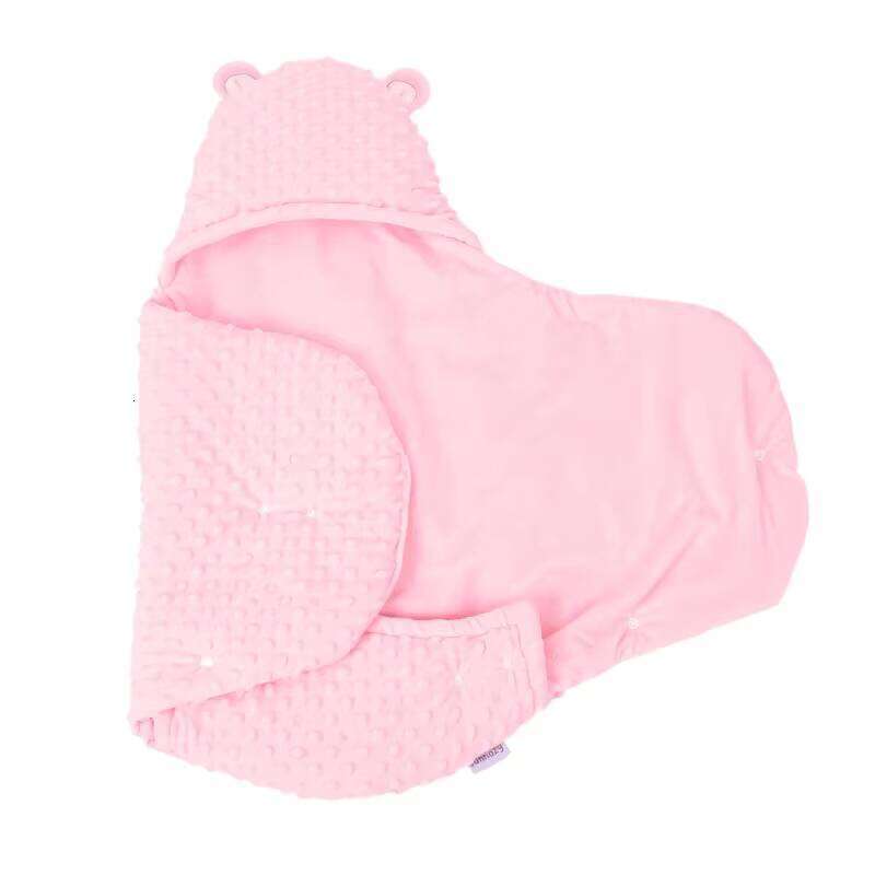 Newborn Anti-Fright Quilt Wearable Blanket Travel Wrap Hooded 0-6 Months Baby Sleeping Bag